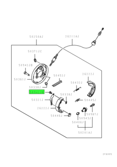 PIN,PARKING BRAKE 3