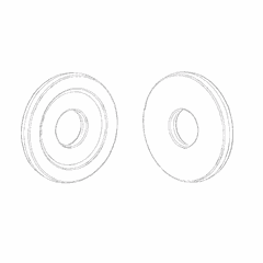 Air Compressor Drive Gear for Air Brake Systems - S60