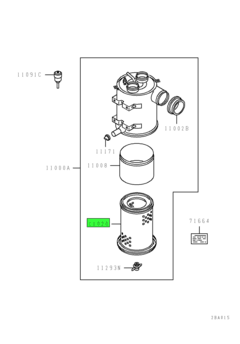 ELEMENT,AIR CLEANER 1