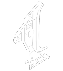 Body A-Pillar A Pillar Reinforcement - Left, Inner
