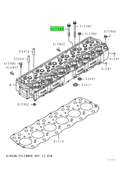 BOLT,CYLINDER HEAD 1