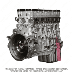 Warranty Long Block Engine - DD16, Front Sump, EPA10