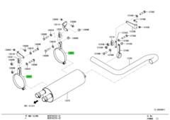 BAND,EXHAUST MUFFLER 1