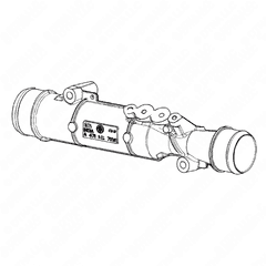 Exhaust Gas Line, EGR, CL5 Heavy Duty EPA10/EURO 5