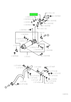 SUSPENDER,EXHAUST TAIL PIPE 1