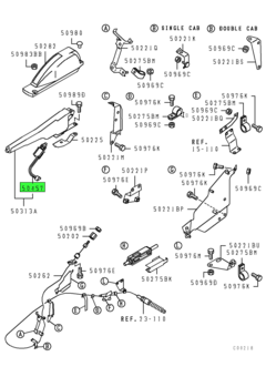 SWITCH,PARKING BRAKE 5