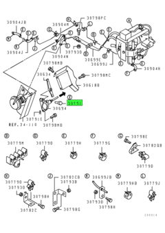 PIN,T/F GEARSHIFT LINK 1