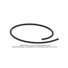 Hose - 2.50 Inch Inner Diameter for S60 14L