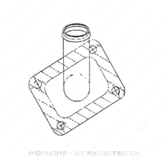 Oil Cover and Tube Assembly for S60 14L EPA04