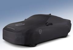 Mustang 2024 Coverking® Black with Stripes Full Vehicle Indoor Cover for Dark Horse with Handling Pack, Pedestal/High Spoiler
