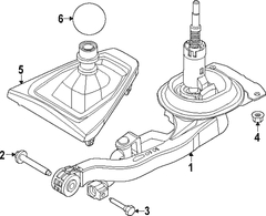 Manual Transmission Shift Boot Gear Change Lever Gaiter Indigo stitch (MT, MT)