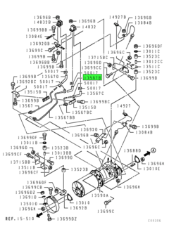 HOSE,EXHAUST MUFFLER CONTROL 1