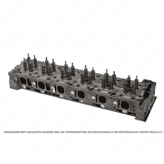 Remanufactured Cylinder Head for MBE 4000 with Ventilation