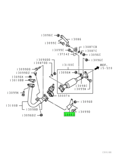 BRACE,EXHAUST BRAKE UNIT 1