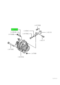 WASHER,ALTERNATOR 1