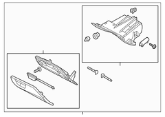 Glove Compartment Door Box