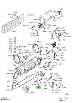 CLAMP,EXHAUST TAIL PIPE 1