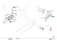 BRACKET,EXHAUST BRAKE 1