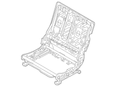 Seat Back Frame - Rear