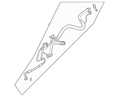 AIR CONDITIONING (A/C) Refrigerant Discharge Hose Tube