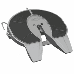 Fifth Wheel - Integrated Low Weight Slider, 36 Inch Slider, 7.10 Inch, Left Hand