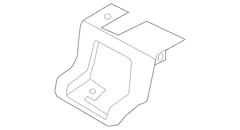 Seat Track Cover - Front, Inner