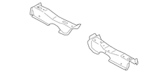 Floor Pan Crossmember - Right, Front, Center