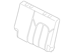 Cover Seat Back Cushion <br>A used to replace the original equipment of a vehicles