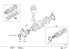 BEARING SET,CRANKSHAFT 1