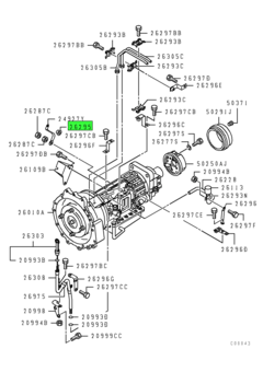 BUSHING,A/T CASE 1