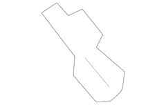 Sunroof Drain Hose Water Tube - Right, Rear, Lower
