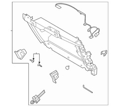 Glove Box Housing Instrument Panel