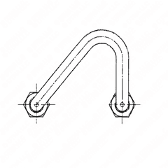 V-Pod Jumper Tube for S60 14L DDEC V EPA04
