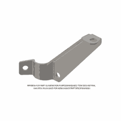 Left Hand Oil Pump Inlet Tube Bracket for S60 14L