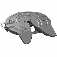 Fifth Wheel Assembly - Complete - Internal, FW35, 7.250 Inch