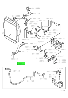 TANK ASSY,RADIATOR CONDENSER 1