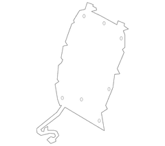 Seat Heater Pad Element - Front