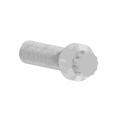 M8 x 25 mm Hex Head Bolt - 1.25 Thread Pitch - 10.9 Grade Phosphate