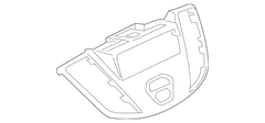 Instrument Panel Bezel ICE Feature Pack 18 (XL, XLT)