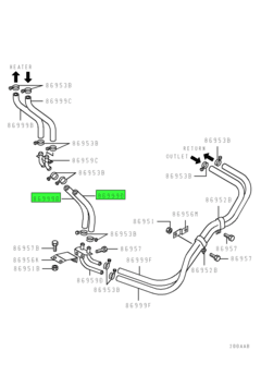 HOSE,HEATER PIPING 1