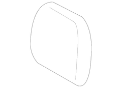 Cover Headrest Seat <br>Headrest Crew Cab with Armrest
