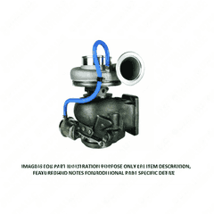 Turbo Assembly 1.28 A/R Vertical Low Mount for Series 60 12L
