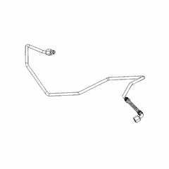 Turbo Setback Rear Mount VPod Tube Assembly for S60