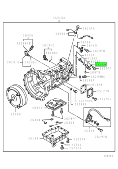 PLATE,A/T CASE 2