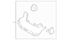 Body C-Pillar Trim Panel - Inner (DX)