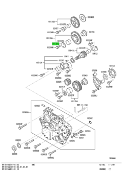 PLATE,CAM IDLER GEAR THRUST 1