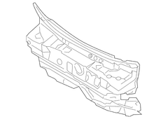 Engine Compartment Insulation Dash Panel Insulator - Front