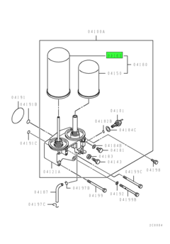 OIL FILTER,BY-PASS 1