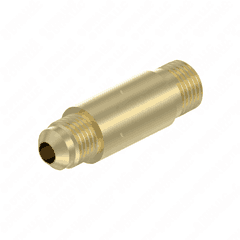 3/8 NPT Male to 5/8-18 45 Degree Flared Connector