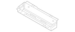 Suspension Subframe Crossmember Axle Mounting - Rear, Center